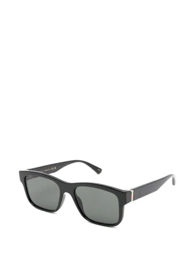 Gucci Rectangle-frame Sunglasses In Black