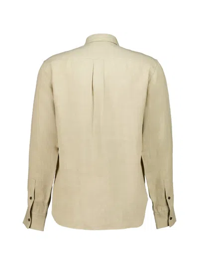 Ferragamo Button-up Patch-pocket Shirt In Multi