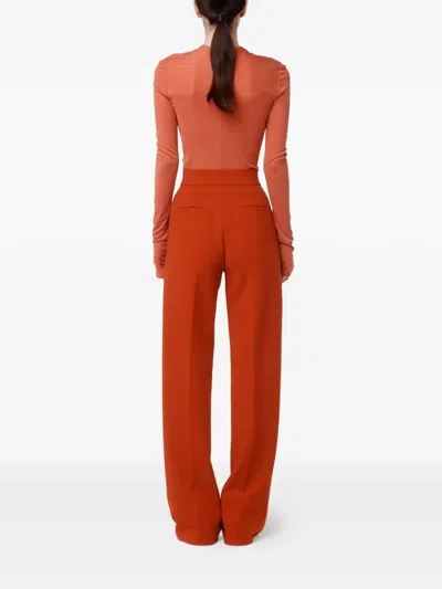 Another Tomorrow Long-sleeve T-shirt In Orange
