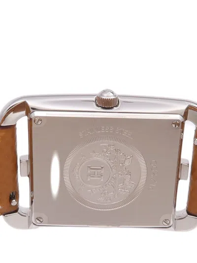 Pre-owned Hermes Cape Cod 29mm Watch In White