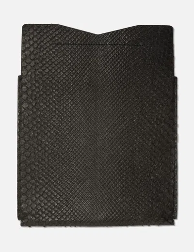 Lanvin Python Ipad Case In Black