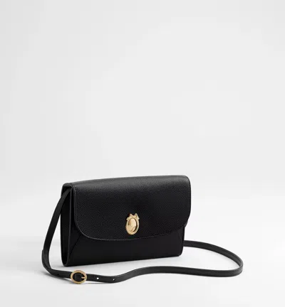 Dior Médaillon Envelope Pouch With Strap In Black