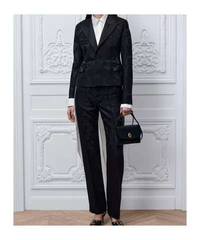 Dior Médaillon Envelope Pouch With Strap In Black
