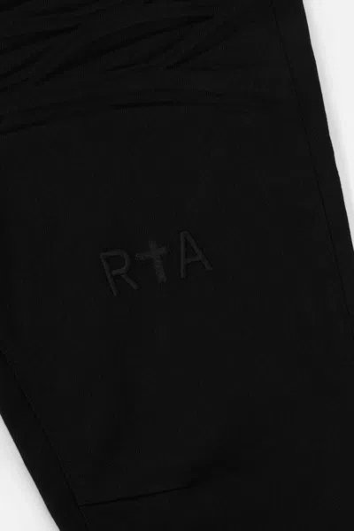 Rta Bryant Slim Fit Jeans In Black Logo