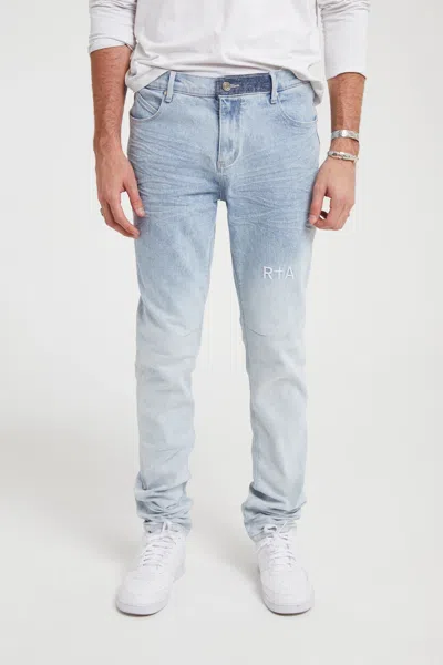 Rta Bryant Slim Fit Jeans In Lightwash Small