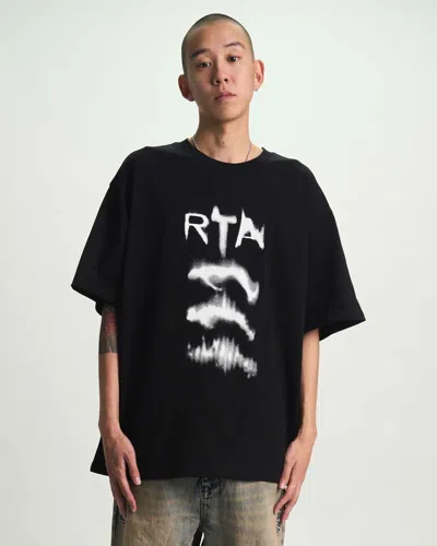 Rta Colin Oversized Short Sleeve Tee In Multi