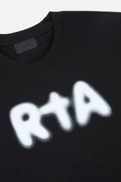 Rta Colin Oversized Tee In Black