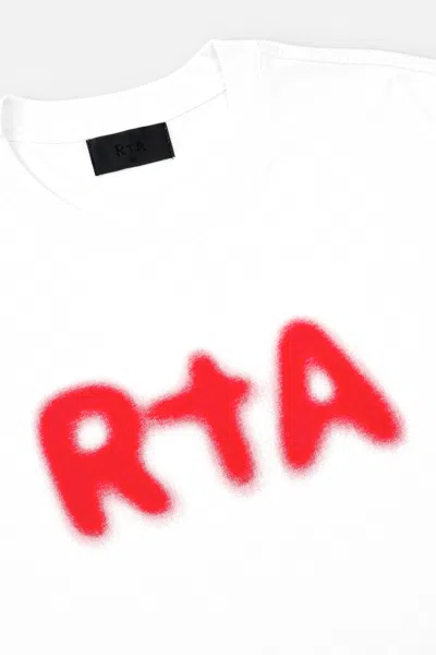 Rta Colin Oversized Tee In White