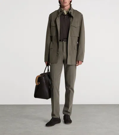 Dunhill Field Jacket In Multi