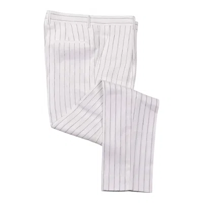 Brunello Cucinelli Pinstripe-pattern Double-breasted Blazer In Gray