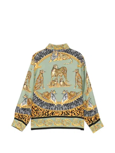 Versace Young Shirt In Multi