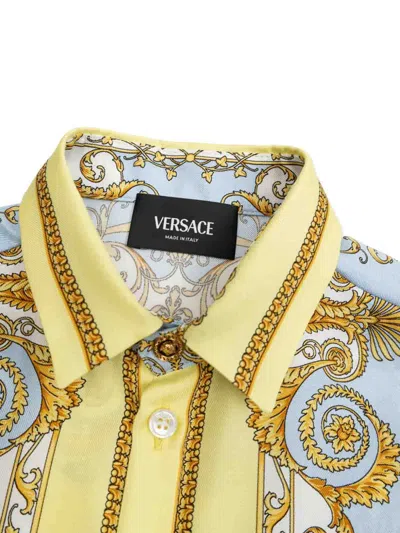 Versace Young Shirt In Multi