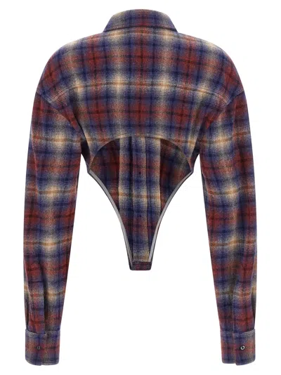 Dsquared2 Loop Shirt And Blouse Multicolor In Blue