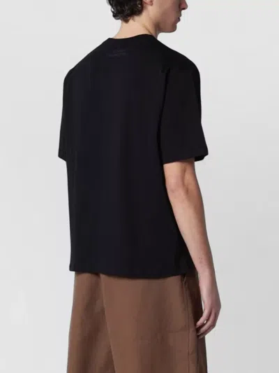 Studio Nicholson Bric T-shirt Black Regular Fit In Black