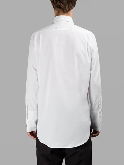 Shop Ann Demeulemeester Men's White Shirt