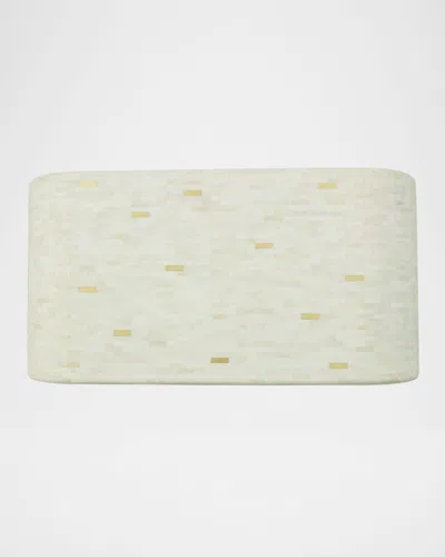 Jonathan Adler Casablanca Bone Scroll Cocktail Table
