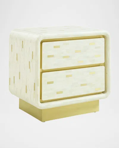 Jonathan Adler Casablanca Bone End Table