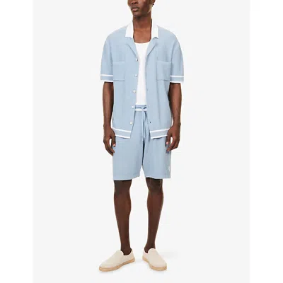 Che Armas Drawstring Shorts In Blue