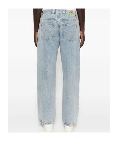 Icecream Belt Loop Jeans In Blue