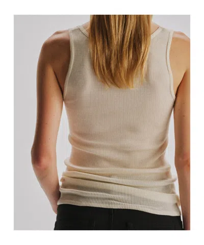 The Row Danel Top Ivory In Neutral