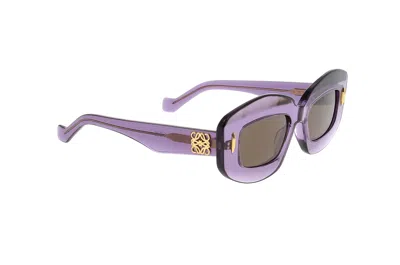 Loewe Full Frame Sunglasses In Pink