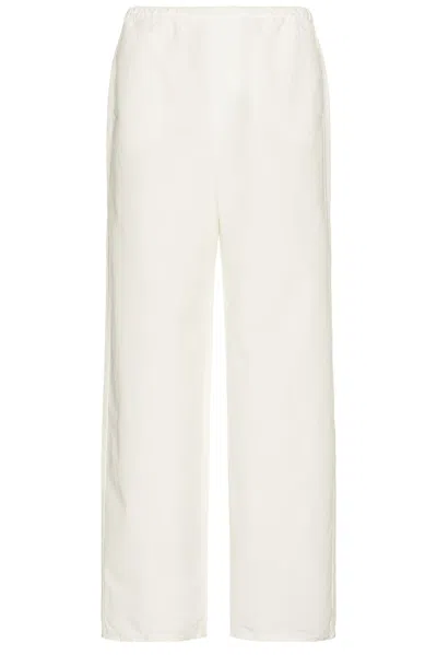 Grlfrnd Kacey Pull On Wide Leg In White