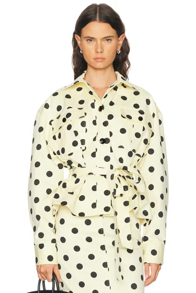 Franoise Wanda Overshirt Jacket In Pattern
