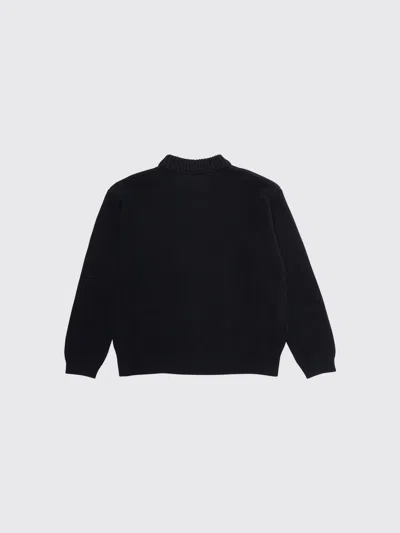 Marni Cotton Crew-neck Pullover In Black
