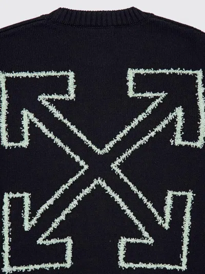 Off-white Sweater Men In Black