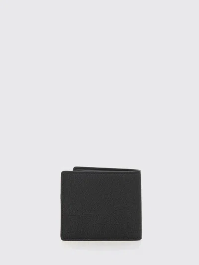 Hugo Boss Lewys Hammered-effect Wallet In Black