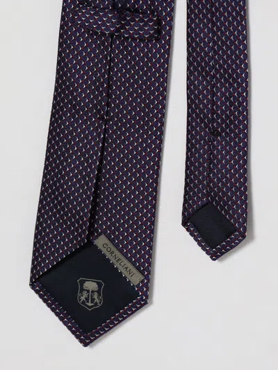 Corneliani Tie Men In Blue