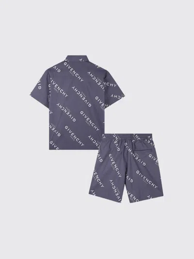 Givenchy Suit Kids In Blue