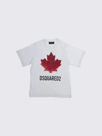 Dsquared2 T-shirt Kids In White