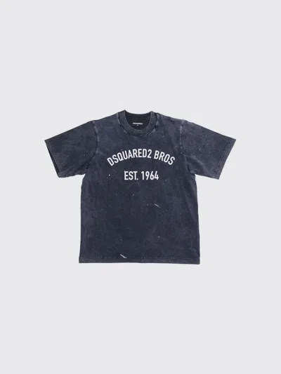 Dsquared2 T-shirt Kids In Blue