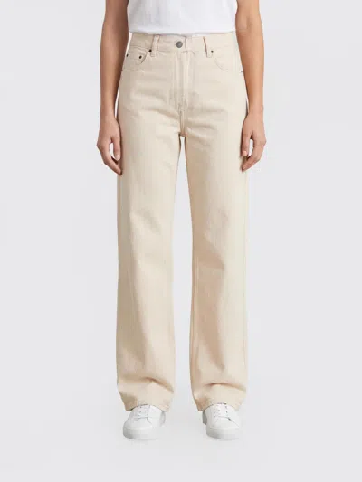The Row Fargo Rigid High-rise Straight-leg Jeans In Neutral