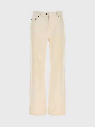 The Row Fargo Rigid High-rise Straight-leg Jeans In Neutral