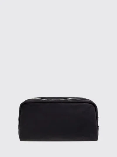 Tory Burch Rectangular Silk Nylon Blend Handbag Accessory In Black
