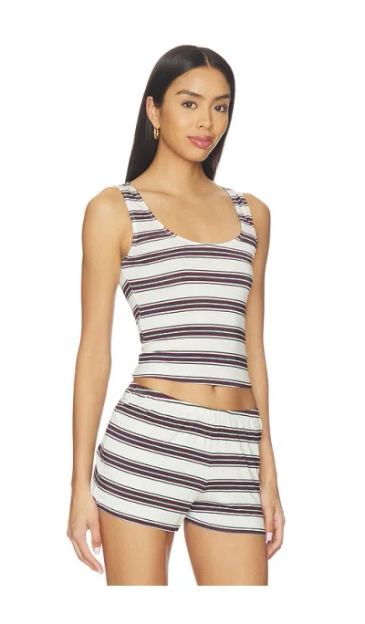 Weworewhat Scoop Fitted Tank In Multi