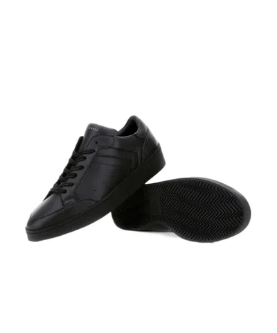Canali Sneakers With Rubber Sole In Black