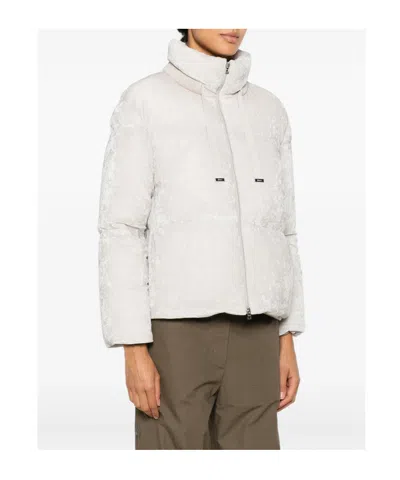 Herno Long-sleeve Jacket In White