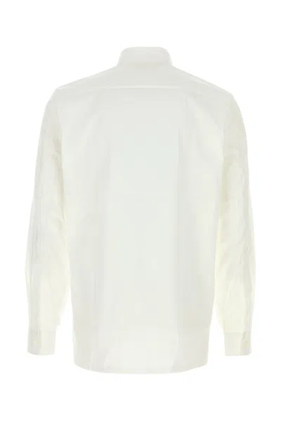 Givenchy White Poplin Shirt In Multi