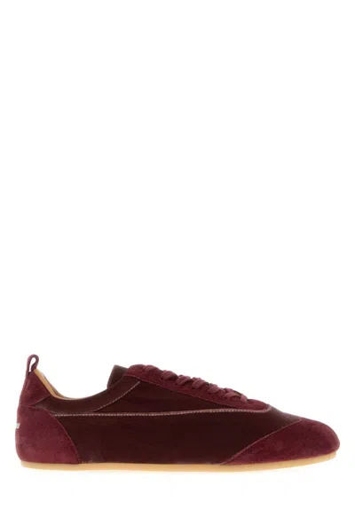 Jil Sander Etage Sneaker In Red