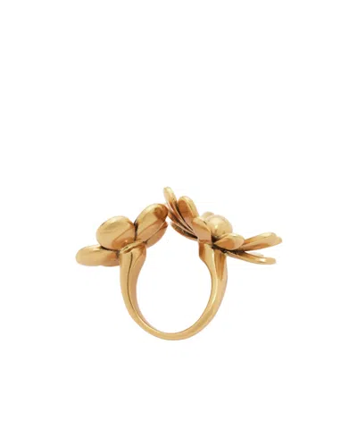 Marc Jacobs Daisy Wild Ring In Gold