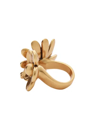 Marc Jacobs Daisy Wild Ring In Gold