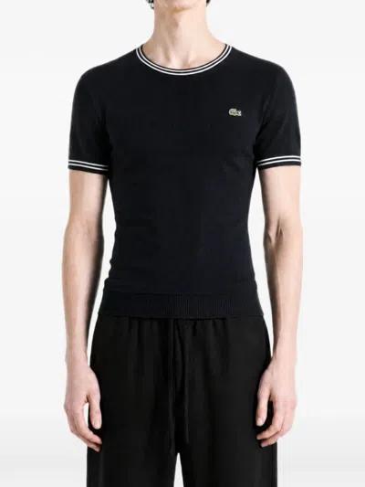 Lacoste Logo-patch T-shirt In Multi