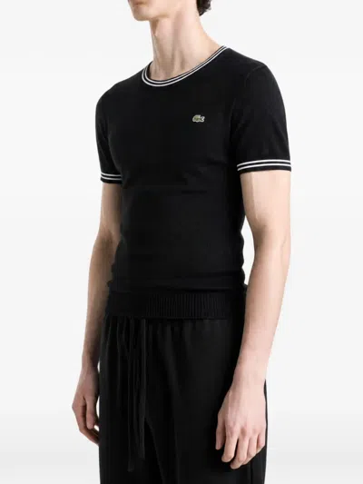 Lacoste Logo-patch T-shirt In Multi