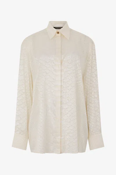 Roberto Cavalli Shirts Light And Natural In Neutral