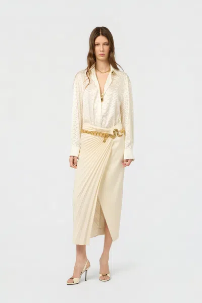 Roberto Cavalli Shirts Light And Natural In Neutral