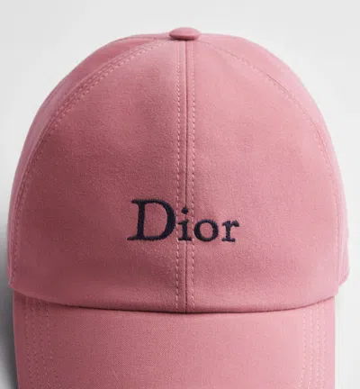 Dior Cap In Pink