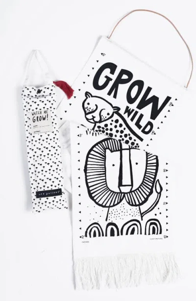 Wee Gallery Growth Chart In Black